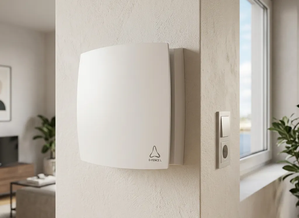 Sistema EcoPair instalado o representado en estancia interior